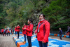 中国 重庆 巫山 神女溪 三峡 歌舞表演 冬季