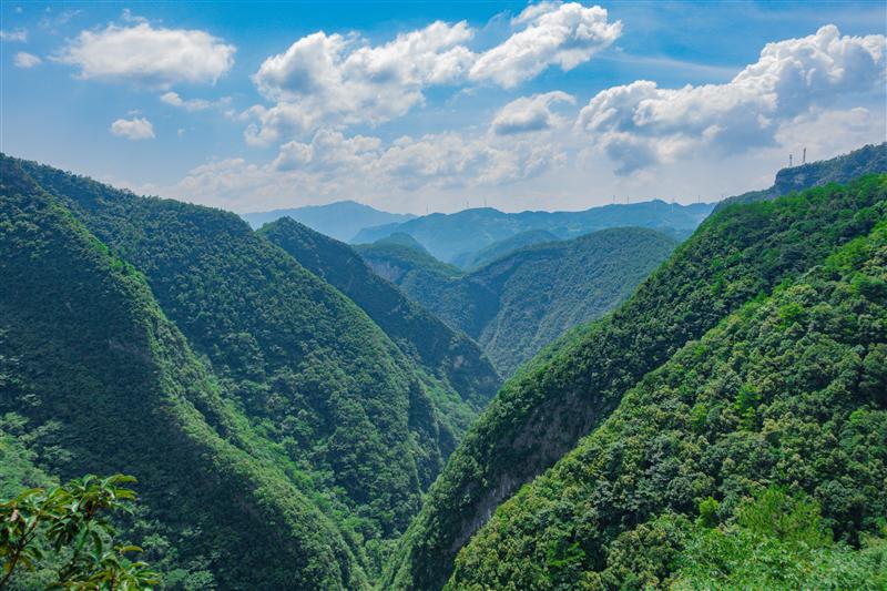 重慶 涪陵 武陵山大裂谷