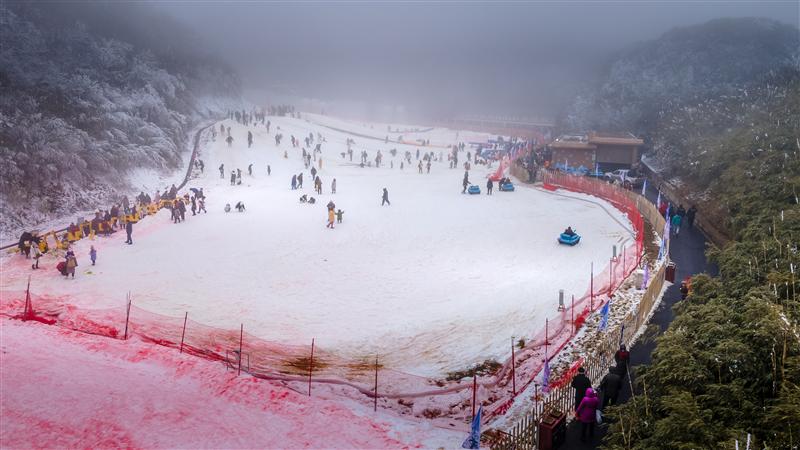 重慶周邊看雪二日遊跟團