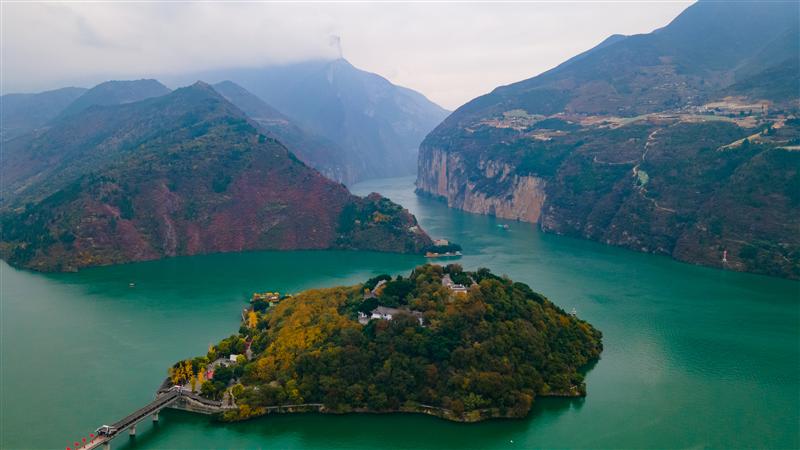 三峡 白帝城 夔门 