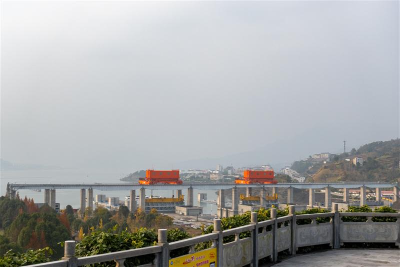 中国 湖北 宜昌 三峡大坝 五级船闸