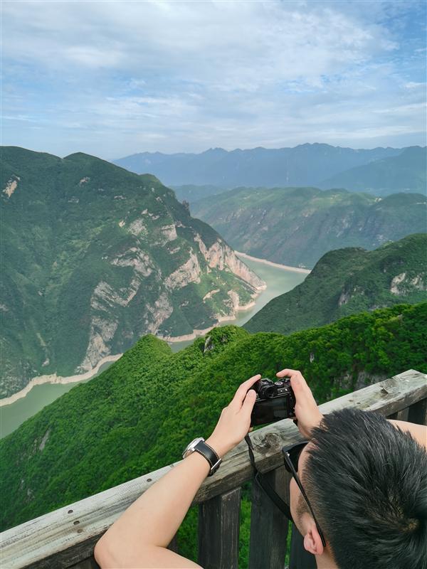 中国 重庆 三峡 长江探索号 神女天路观景台