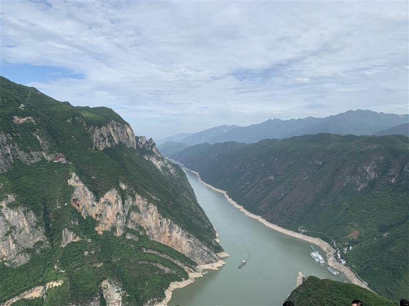 中国 重庆 巫山 巫峡右岸 神女天路景区观景