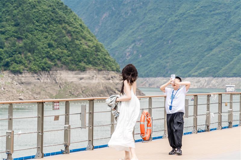 中国 三峡 重庆 世纪凯歌 顶层甲板