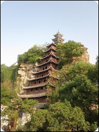 重庆长江三峡 石宝寨