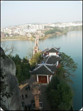 重庆长江三峡 石宝寨