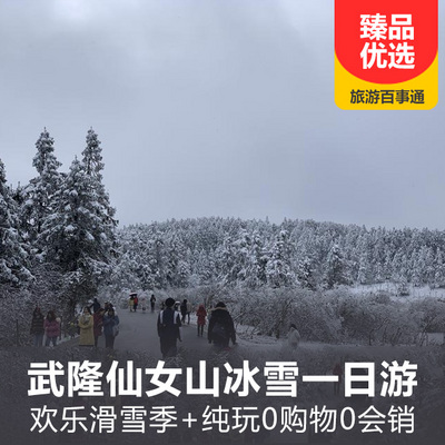 仙女山旅游:武隆仙女山冰雪一日游
