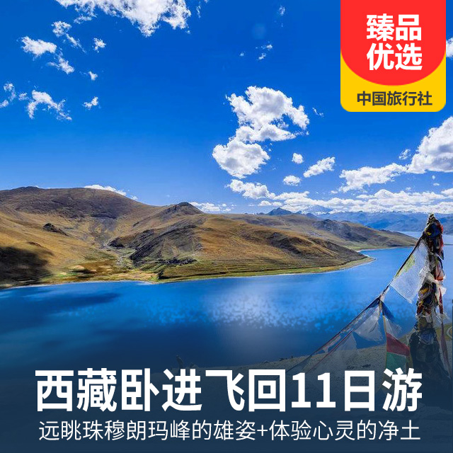 西藏布达拉宫、大昭寺、雅鲁藏布大峡谷、羊湖、日喀则、纳木错卧进飞回11日游